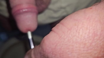 Urethral Sounding - sounding, makeup-brush, penial - Video 10892