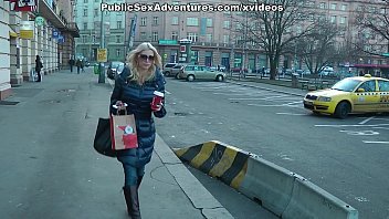 Ginger Cutie' Perfect Tits Touched Tenderly