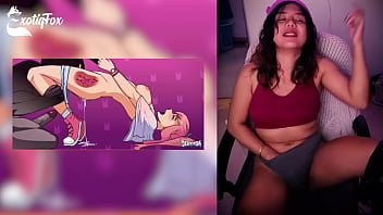 Derpixon Party Games Hentai Review Reaction Rating - Exotiqfox Solo Gooner Girl Masturbation