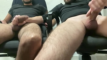 Watching Porn With My Friend And Jerking Off - gay, new - Video 10397