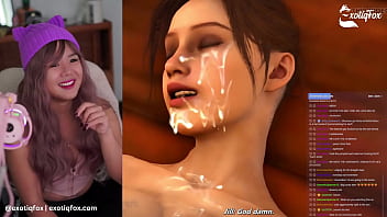 Huge Hentai Princess Clit And Futanari Girl Action! - Exotiqfox Solo Gooner Girl Live Reaction Gooning