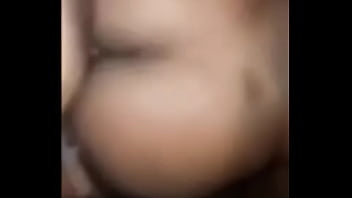 Sneaky Bent Ebony Over The Couch While Fam Was Asleep