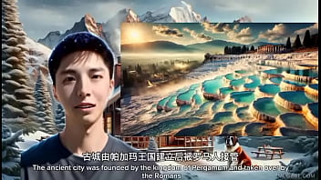 土耳其棉花堡白色梯田與希拉波利斯古城_White terraces and ancient city of Hierapolis in Pamukkale, Türkiye_