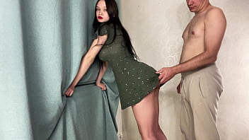 My Friend' Cheating Girlfriend Visited Me In A Short Dress To Get Fucked