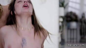 Naughty Girls Make Out And Share Huge Dick In Hardcore Threesome - Chanel Camryn, Millie Morgan, Will Pounder