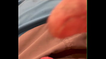 Dirty Hands Eating His Own Cum