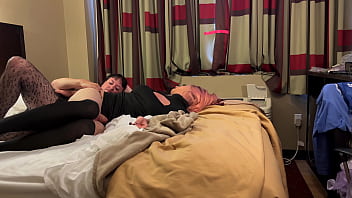 Hot Crossdressing Babe Pegged With Huge Strapon