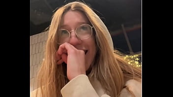 Cute Redhead Gets Lush Controlled In Kfc - Part 1