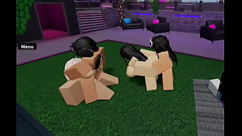 2 Teens Have Fun On The Roof After Party