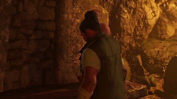 Lara Goes Primal - Nude Lara All Cutscenes Movie Part 4