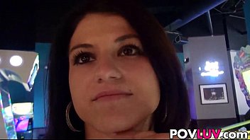 Hot Brunette Sucks And Bangs - hardcore, big, babe, cock, ass, blow, blowjob, deepthroat, POV, pointofview, brunettte - Video 5932197