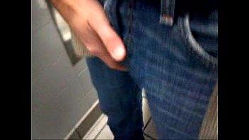 Stroking It In A Bathroom Until I Cum Hard
