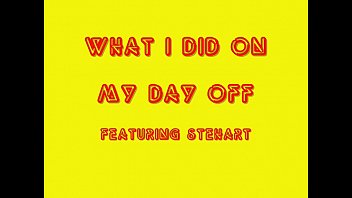 What I Did On My Day Off - man, solo, amature, mastubation, wanking, 02, soloboy, 2011, stehart - Video 6550697