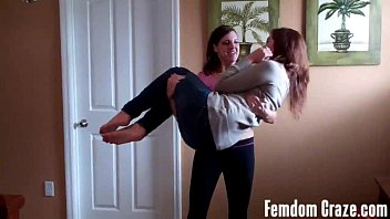 Fit Babes Cherry And Sarah Lifting Each Other Up
