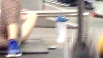 Thick White Bubble Butt Fat Ass Best Gym Candid