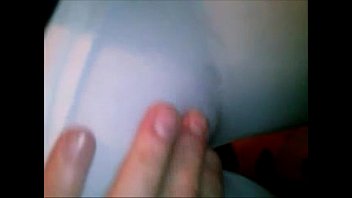 White Leggings Without Panties