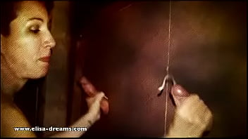 Massive Cumshot In A Gloryhole