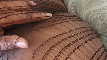 Just Playing Around - masturbation, fishnets, tights - Video 5908759