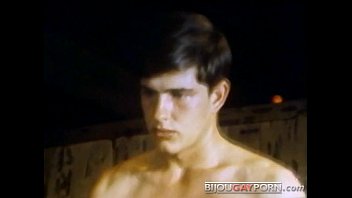 Pool Room Three-way From Vintage Gay Porn Truck Stop (1988)