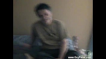 Hot Twink Try As They Might, The Dudes Can_t Coax Timid Nathan To