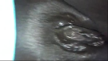 Horny Black Girl Plays With Her Juice Pussy