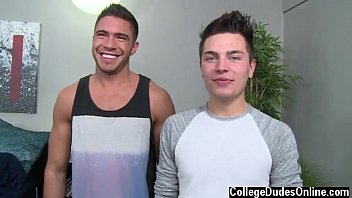 Amazing Gay Scene Josh Fills Up Samï__' Backside With His Gigantic