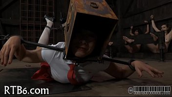 Cutie Receives Senseless Caning