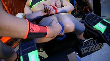 Two Jocks Playing With Ass And Toys