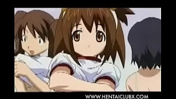 Girls Hilarious Ecchi Scene Girls Locker Room Monster