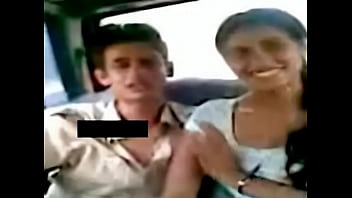 Naughty Guy Kissing His Girlfriend