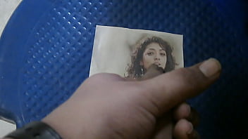 Cum Shot On Kajal Agarwal