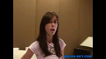 Thin Teen Fingers Herself