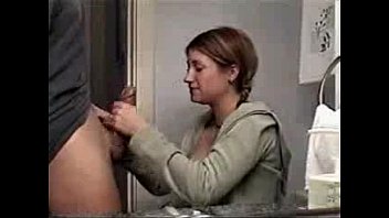 Big Natural Breasts Wife Sucks Cock And Gets Sprayed