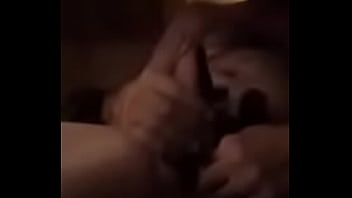 Stroking My Horny Cock With Nasty Chick