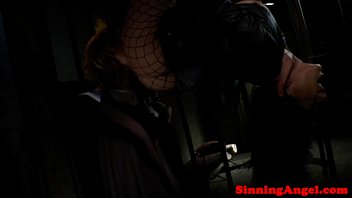 Lezdom Mistress Punishes Her Subs Pussy