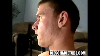 Amateur Hunk Eagerly Tugging On His Stiff Dick