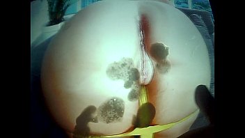 Hot Jerking On This Sexy Big Fat Ass Latina Chick