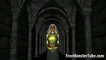 ⁣Hot 3d Redhead Babe Gets Fucked Hard By A Vampire