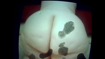 Lick My Lollipop Slut - My Fresh Cumshots On Her Big Ass