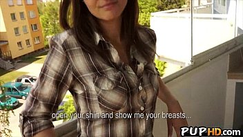 Amazing Outdoor Fuck Romaneta Rosse 3