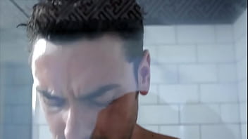 Flashjack' Shower Mount Advertising - big, hot, masturbation, dick, shower, guy, gay, muscle, advertising, mount, flashjack - Video 5862696