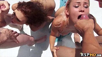 Pool Party Turns Into Orgy Bianca B, Sasha Summers 5