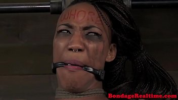 Ebony Bdsm Sub Nikki Darling Candle Play