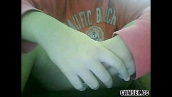 Hot Brunette Teen Teases Tits And Pussy On Webcam