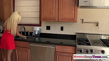 Mamma Cougar Shows Stepteen How Its Done