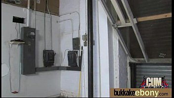 Interracial Bukkake Sex With Black Porn Star 1