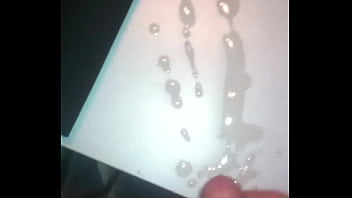 Small Cock Blows Big Load On Table