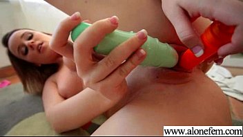 Alone Sexy Horny Girl Masturbate With Things Clip-29