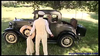 Youporn - Sexy Blonde Girl In Retro Porn Film