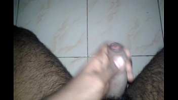 Me Stroking My Cock In White Floor